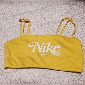 Nike Dri-FIT Yellow Activewear Top